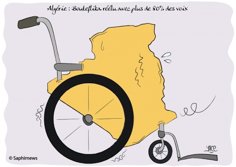 Bouteflika réélu avec plus de 80% des voix Bouteflika réélu avec plus de 80% des voix