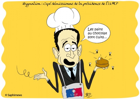 Copé démissionne de la présidence de l’UMP Copé démissionne de la présidence de l’UMP