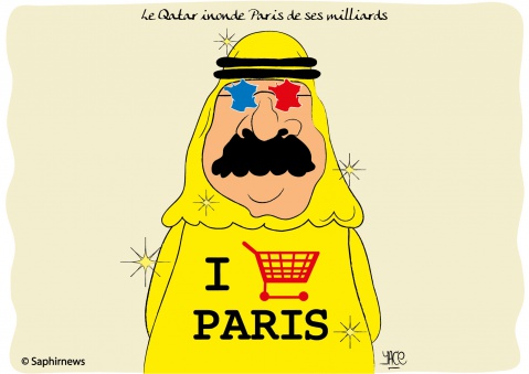 Le Qatar inonde Paris de ses milliards Le Qatar inonde Paris de ses milliards