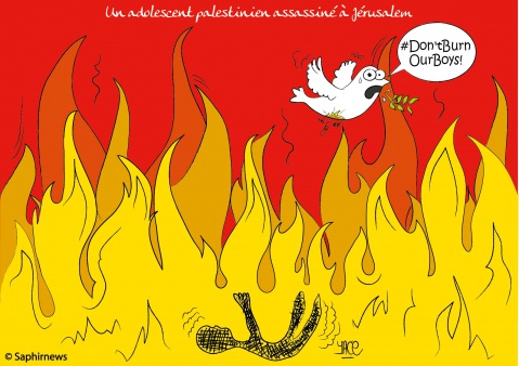 Un adolescent palestinien assassiné à Jérusalem Un adolescent palestinien assassiné à Jérusalem