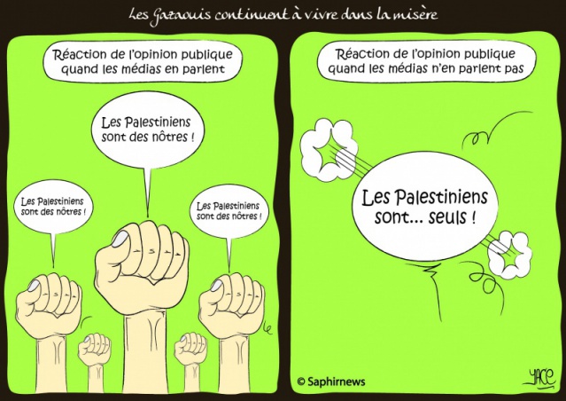 Les Gazaouis continuent à vivre dans la misère