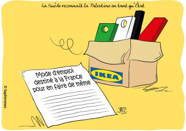 La Suède reconnaît la Palestine en tant qu’État