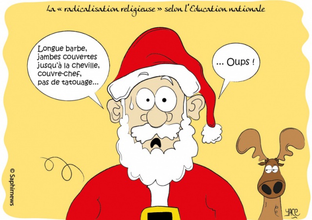 La radicalisation religieuse selon l'Education  nationale