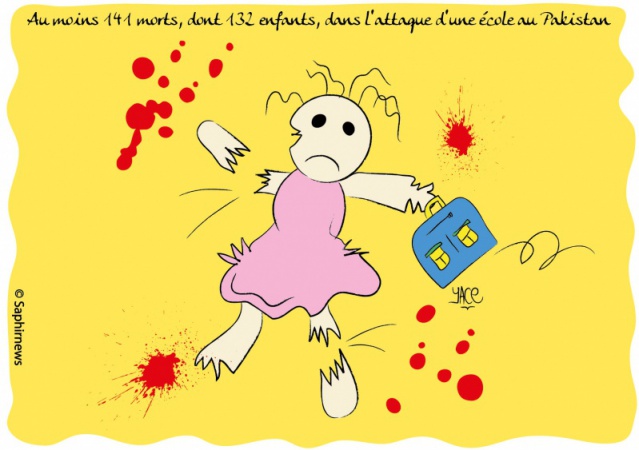 Au moins 141 morts, dont 132 enfants, dans l'attaque d'une école au Pakistan Au moins 141 morts, dont 132 enfants, dans l'attaque d'une école au Pakistan