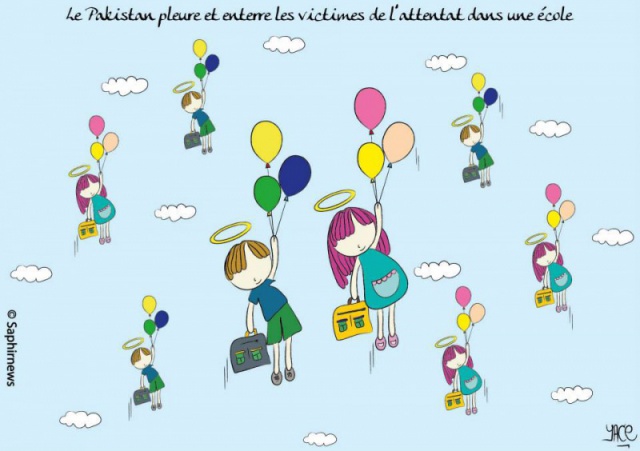 Le Pakistan pleure et enterre les victimes de l'attentat d'une école.