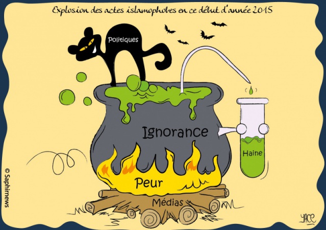 Explosion des actes islamophobes en début 2015 Explosion des actes islamophobes en début 2015