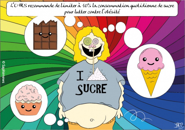 L'OMS recommande de limiter le sucre