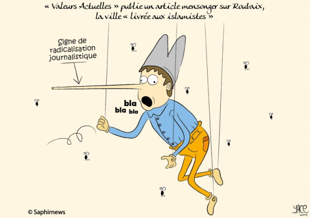 Valeurs actuelles sur Roubaix