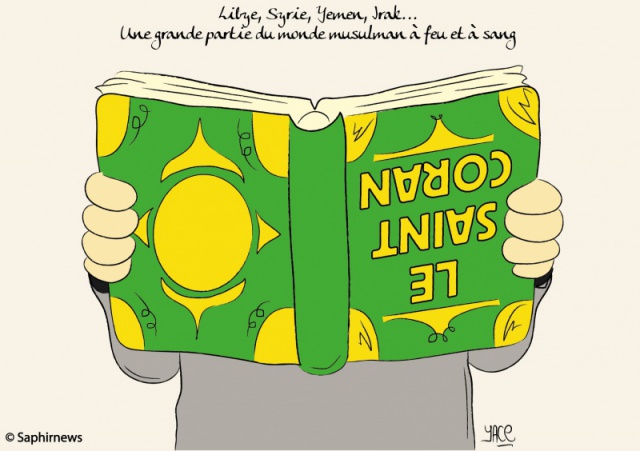 Une grande partie du monde musulman à feu et à sang