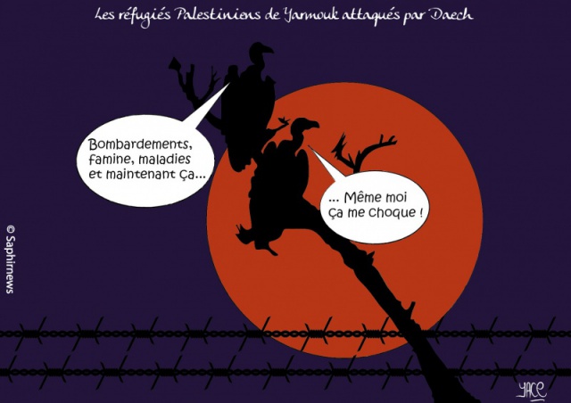 Yarmouk attaqué par Daech