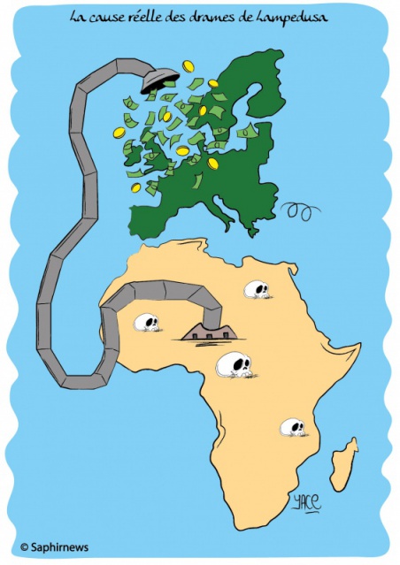 La vraie cause des drames de Lampedusa La vraie cause des drames de Lampedusa