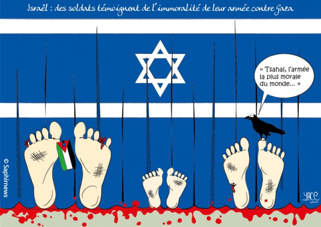 Israël des soldats témoignent de l’immoralité de leur armée contre Gaza Israël des soldats témoignent de l’immoralité de leur armée contre Gaza