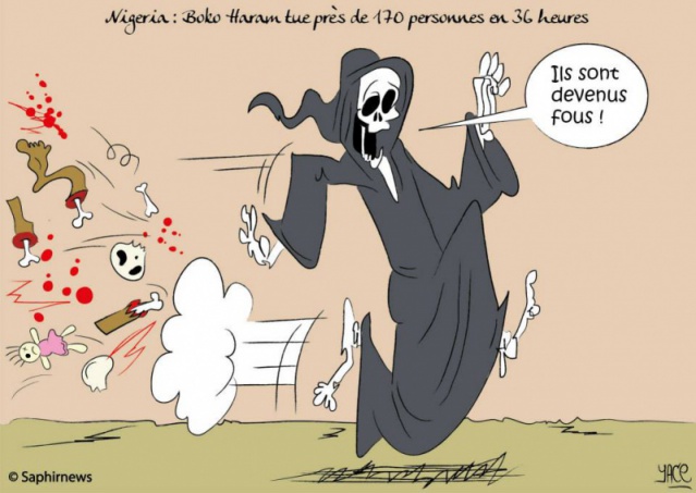 Nigeria_Boko Haram tue près de 170 personnes en 36 heures Nigeria_Boko Haram tue près de 170 personnes en 36 heures
