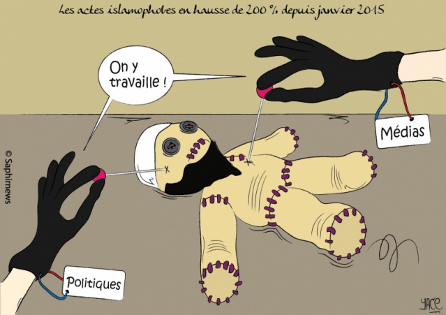 Hausse de 200% des actes islamophobes