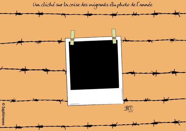 Un cliché sur la crise des migrants élu photo de  l’année