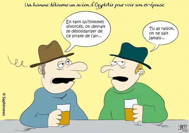 Un homme détourne un avion d'EgyptAir