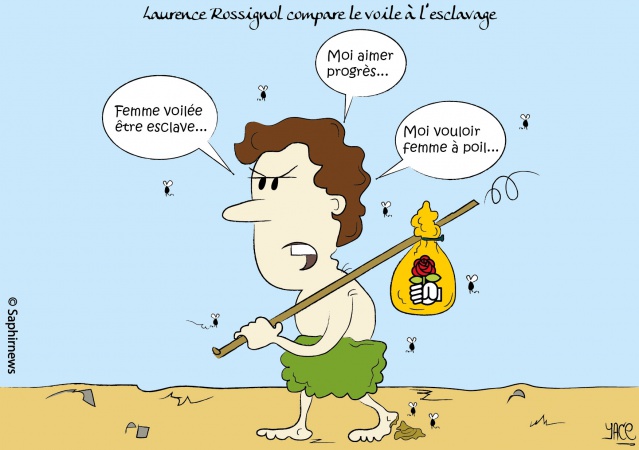 Laurence Rossignol compare le voile à l'esclavage