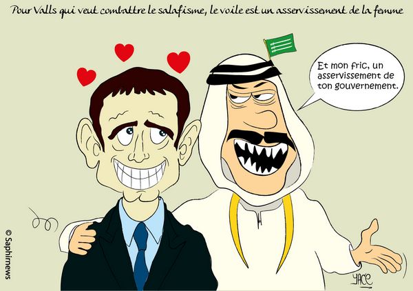 Pour Valls, le voile est l'asservissement de la femme