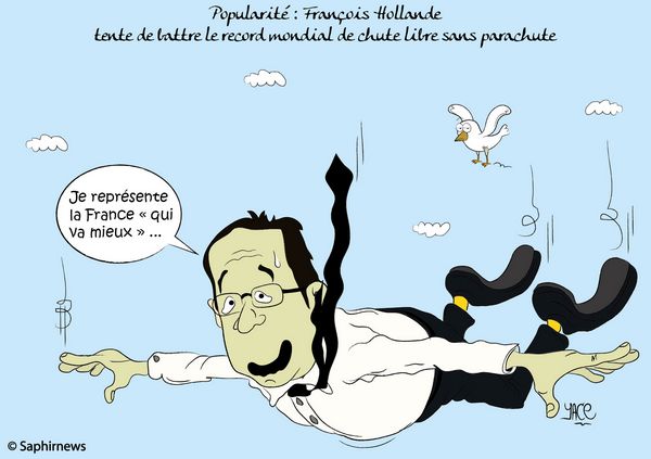 Hollande en chute libre