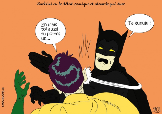 Burkini et Batman