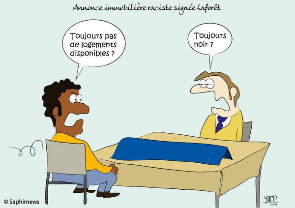 Annonce raciste de Laforêt